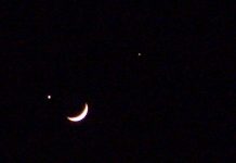 Luna in relatie cu Venus