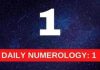 Vibratia numarului 1 in numerologie