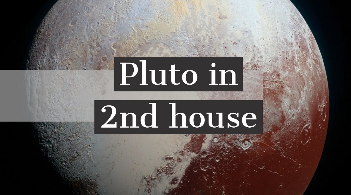 Pluto in casa II-a
