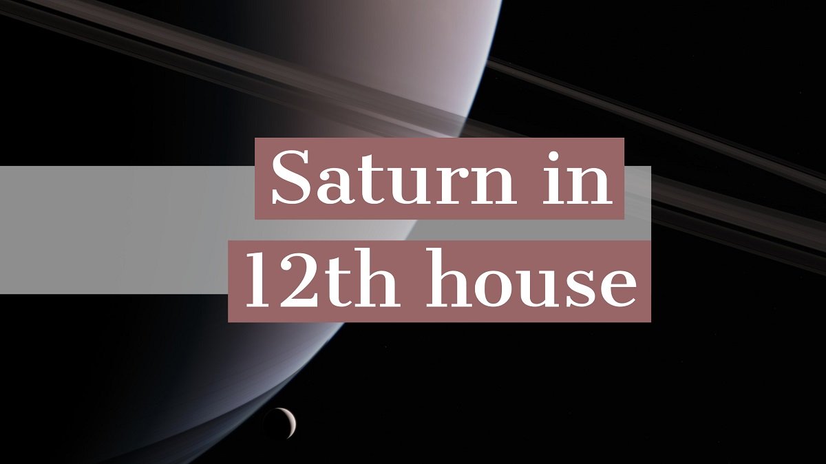 Saturn in casa a XII-a