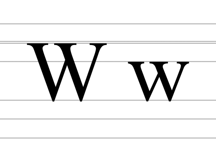 Interpretare vis in care apare litera W