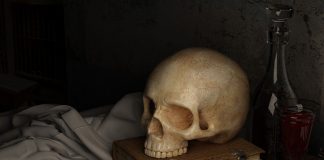 Interpretare vis in care apare un craniu