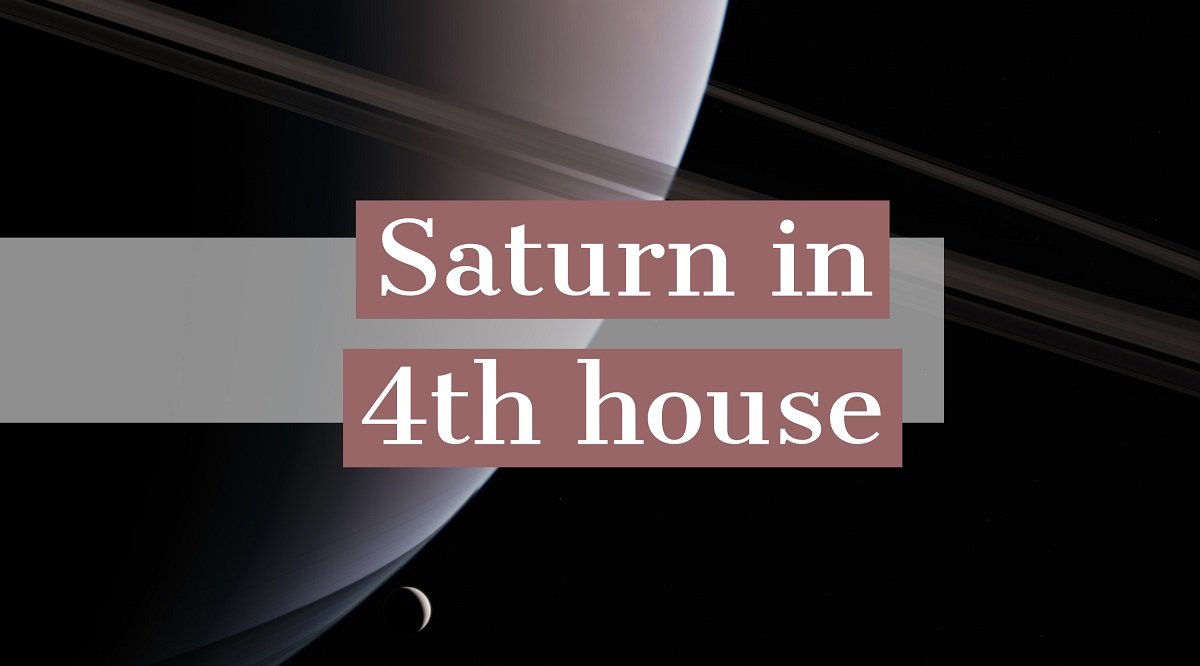 Saturn in Casa a IV-a