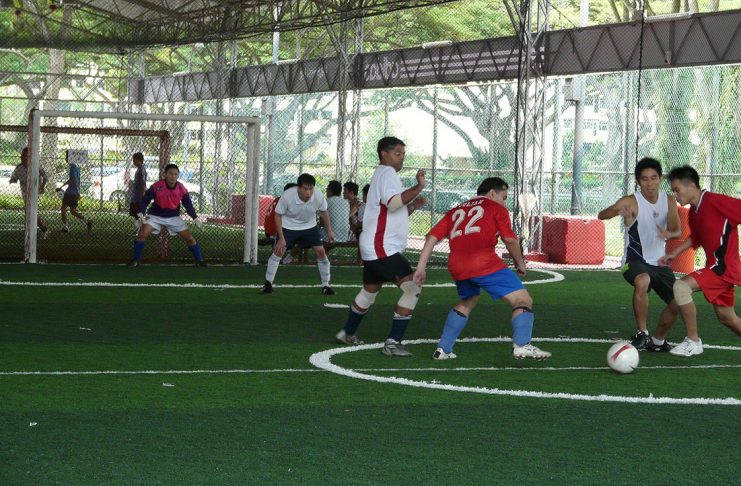 Interpretare vis in care joci fotbal in sala