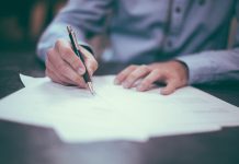 Interpretare vis in care scrii o scrisoare