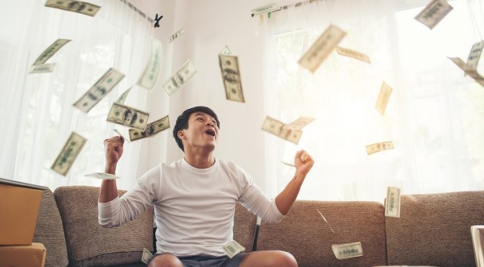 Vis in care pica bani din cer