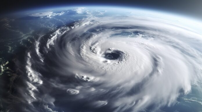 Interpretare vis în care apare taifun