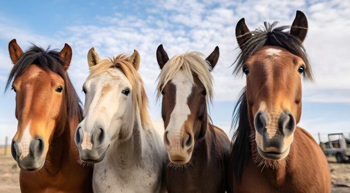 Interpretare vis în care apar patru cai înhămați