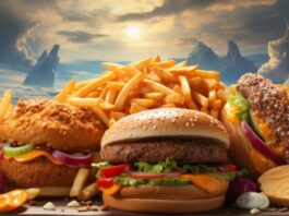 Interpretare vis în care apar produse fast-food